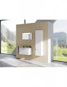 Aukšta spintelė Clear II, Balta, RAVAK