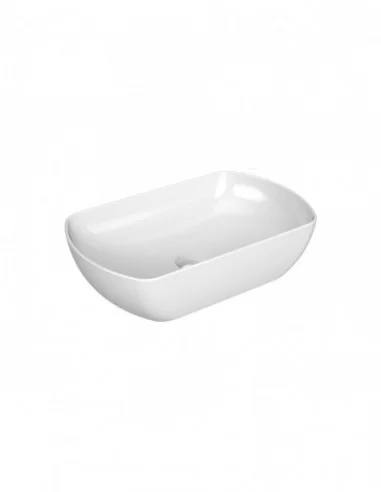 Keraminis praustuvas Uni 50 O Slim, Balta, RAVAK