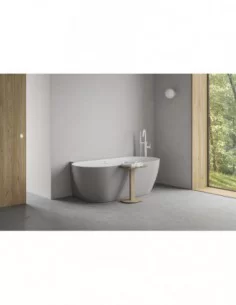 Grindinis vonios maišytuvas Espirit, Baltas matinis, RAVAK