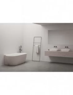 Grindinis vonios maišytuvas Espirit, Šlifuotas grafitas, RAVAK