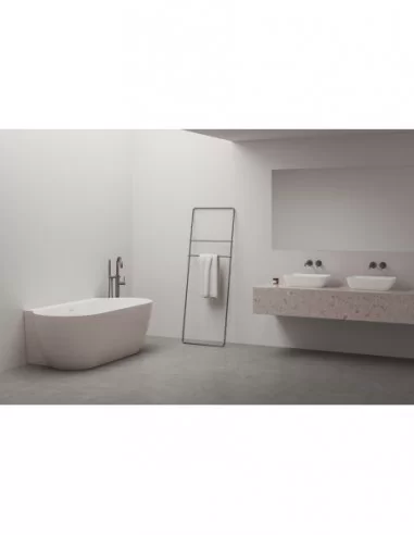 Grindinis vonios maišytuvas Espirit, Šlifuotas grafitas, RAVAK