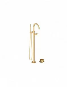 Grindinis vonios maišytuvas Espirit, Šlifuoto aukso, RAVAK