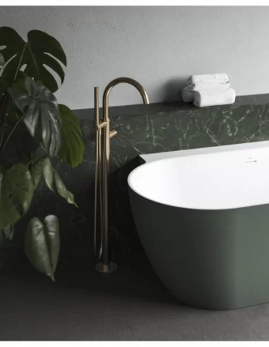 Grindinis vonios maišytuvas Espirit, Šlifuoto rožinio aukso, RAVAK