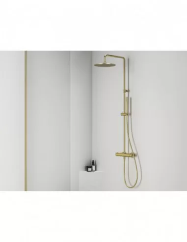 Dušo stovas Espirit, Šlifuoto aukso, RAVAK