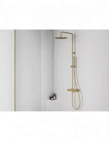 Dušo stovas Espirit, Šlifuoto rožinio aukso, RAVAK