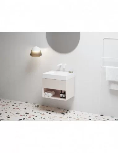 Spintelė po praustuvu SD Lite 60, Alabaster pink, RAVAK