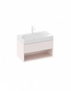 Spintelė po praustuvu SD Lite 80, Alabaster pink, RAVAK