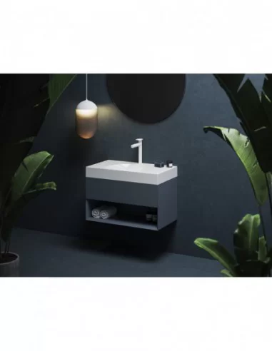 Spintelė po praustuvu SD Lite 80, Deepsea blue, RAVAK