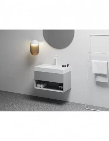 Spintelė po praustuvu SD Lite 80, Smoke grey, RAVAK