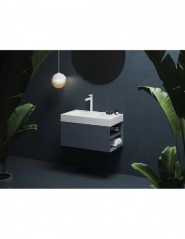 Spintelė po praustuvu SD Lite 80 K/D, Deepsea blue, RAVAK