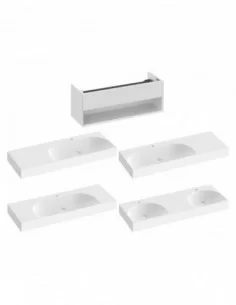 Spintelė po praustuvu SD Lite 120, Balta, RAVAK