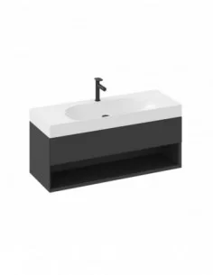 Spintelė po praustuvu SD Lite 120, Juodas matinis, RAVAK