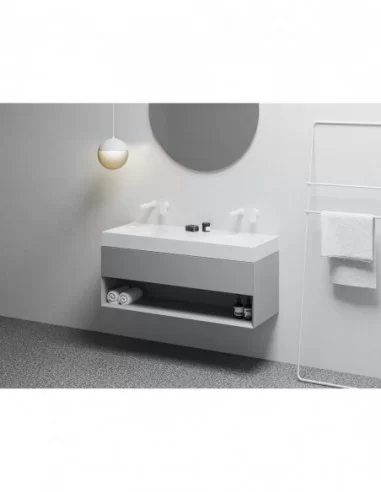 Spintelė po praustuvu SD Lite 120, Smoke grey, RAVAK