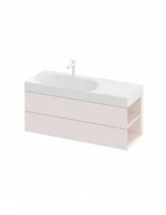 Spintelė po praustuvu SD Lite 120 K/D, Alabaster pink, RAVAK