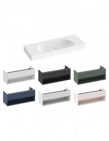 Praustuvas Lite 120/80 S, be skylės, Balta, RAVAK