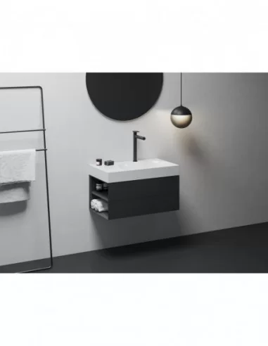 Praustuvo maišytuvas Spring SG 015.00, Juodas matinis, RAVAK