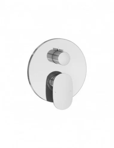 Paslėpto montavimo Spring maišytuvas su jungikliu, skirta R-box SG 065.00, Blizgus chromas, RAVAK