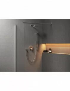 Paslėpto montavimo Spring maišytuvas su jungikliu, skirta R-box SG 065.00, Blizgus chromas, RAVAK