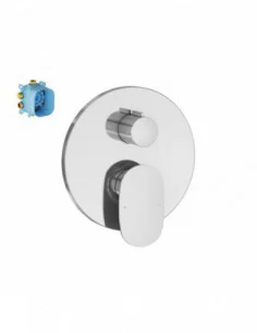 Paslėpto montavimo Spring maišytuvas su jungikliu, skirta R-box SG 065.00, Blizgus chromas, RAVAK