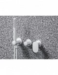 Potinkinis maišytuvas Spring su jungikliu SG 065.00, Baltas matinis, RAVAK