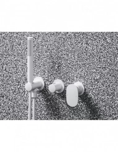 Potinkinis maišytuvas Spring su jungikliu SG 065.00, Baltas matinis, RAVAK