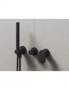 Potinkinis maišytuvas Spring su jungikliu SG 065.00, Juodas matinis, RAVAK