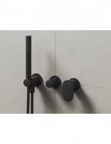 Potinkinis maišytuvas Spring su jungikliu SG 065.00, Juodas matinis, RAVAK