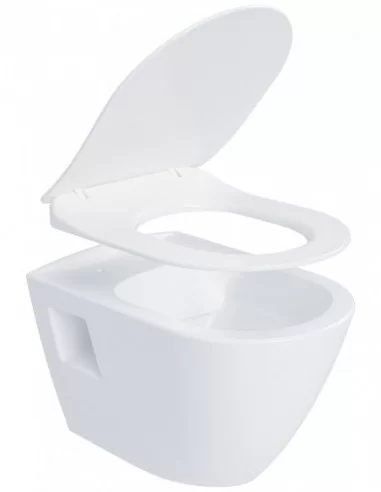 WC unitazo sėdynė Endo, Balta, RAVAK