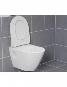 WC unitazo sėdynė Endo, Balta, RAVAK