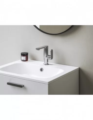 Praustuvo maišytuvas Chrome II CR II 014.02 su šonine svirtimi, Blizgus chromas, RAVAK