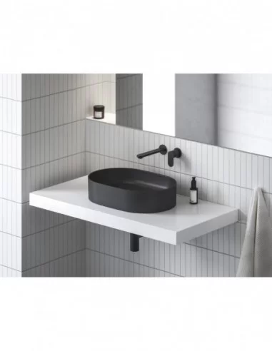 Paslėpto montavimo Chrome II praustuvo maišytuvas su korpusu, Juodas, RAVAK