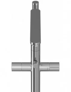 Grindinis vonios maišytuvas Chrome II CR II 080.00, Blizgus chromas, RAVAK