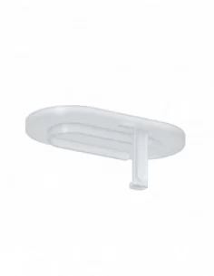 Chrome II lentynėlė sieniniams maišytuvams Chrome II, Permatoma balta, RAVAK