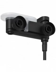 Chrome II lentynėlė sieniniams maišytuvams Chrome II, Permatoma balta, RAVAK