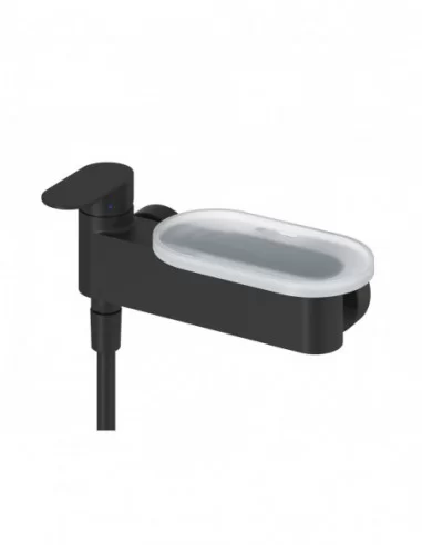 Chrome II lentynėlė sieniniams maišytuvams Chrome II, Permatoma balta, RAVAK