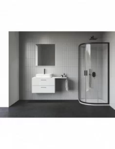 Dušo kabina Blix II NBLCP4, Juoda, RAVAK