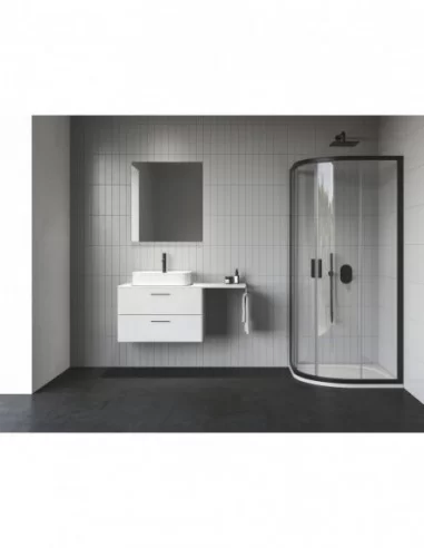 Dušo kabina Blix II NBLCP4, Juoda, RAVAK