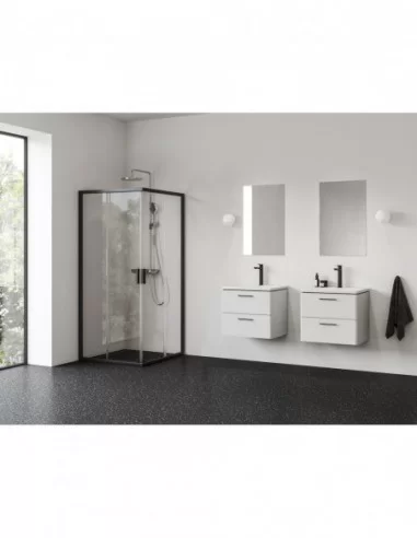 Dušo kabina Blix II NBLRV2, juodos sp., RAVAK