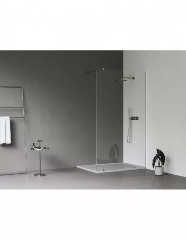 Dušo kabina Walk-In Wall, Chromo, RAVAK