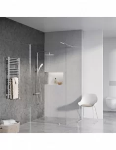 Dušo kabina Walk-In Wall, Chromo, RAVAK