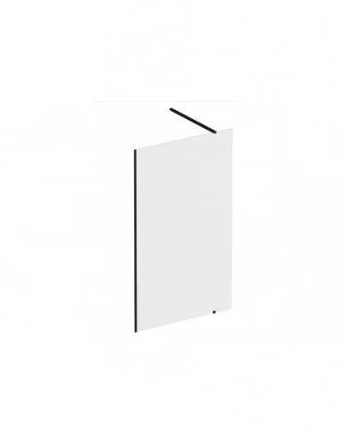 Dušo kabina Walk-In Wall, Juoda, RAVAK