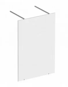 Dušo kabina Walk-In Free, Chromo, RAVAK