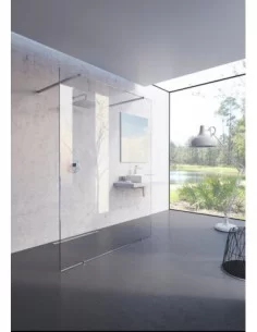 Dušo kabina Walk-In Free, Chromo, RAVAK