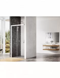 Dušo durys Matrix MSD2, Balta, RAVAK