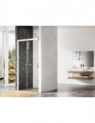 Dušo durys Matrix MSD2, Balta, RAVAK