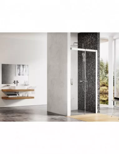 Dušo durys Matrix MSD2, Balta, RAVAK