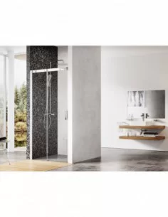 Dušo durys Matrix MSD2, Chromo, RAVAK