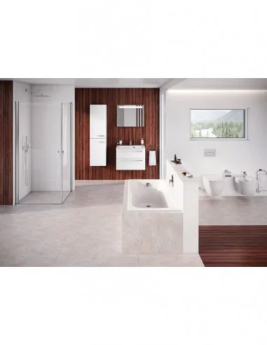 Dušo kabina Chrome CRV1+CRV1, Satinas, RAVAK