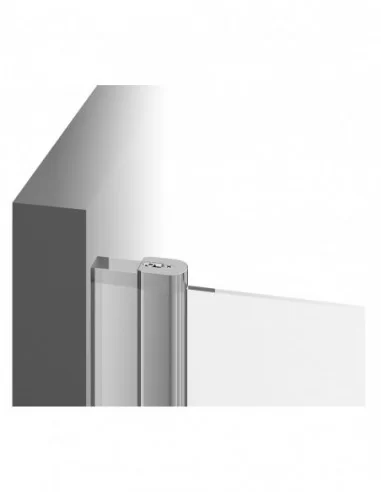 Dušo durys Chrome CSD1, Chromo, RAVAK