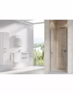 Dušo durys Chrome CSD1, Satinas, RAVAK